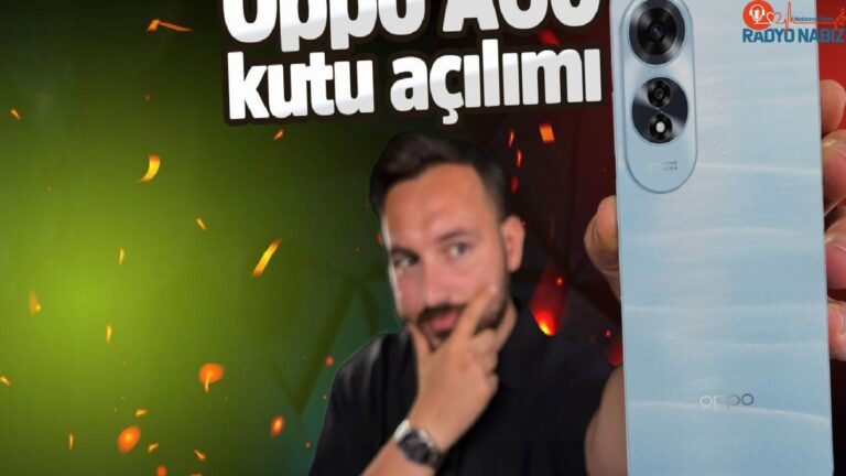 OPPO A60 kutu açılımı!